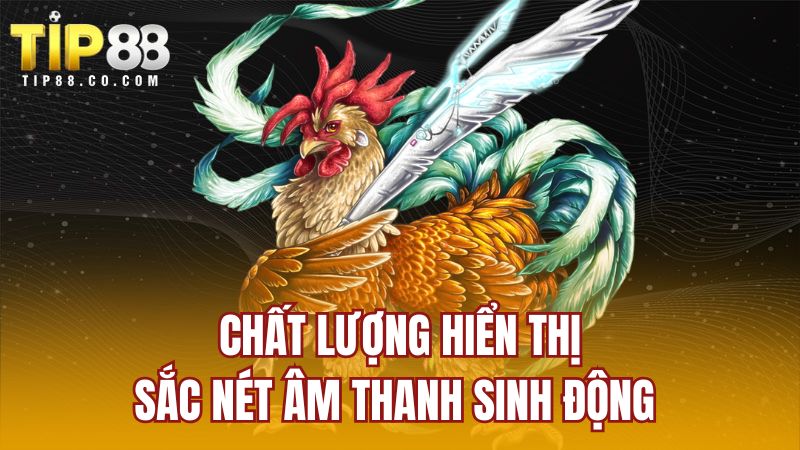Chất lượng hiển thị sắc nét âm thanh sinh động 