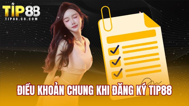 Điều khoản chung khi đăng ký TIP88