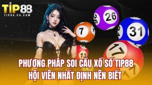 Phương Pháp Soi Cầu Xổ Số Tip88 Hội Viên Nhất Định Nên Biết